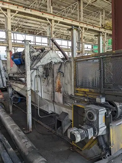 Used BCP 4 WHEEL MESH BELT Wire Mesh Belt Shot Blaster Pennsylvania US | Shot Blasting Equipment #235573