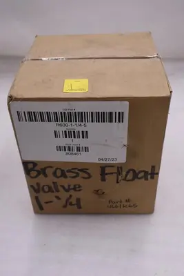 Control Devices Robert R600-1-1/4-5 Valves Assembly Brass STOCK 5214CC