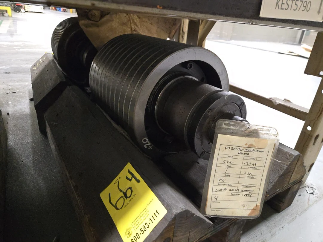 (1) OD Grind Drum Spindle