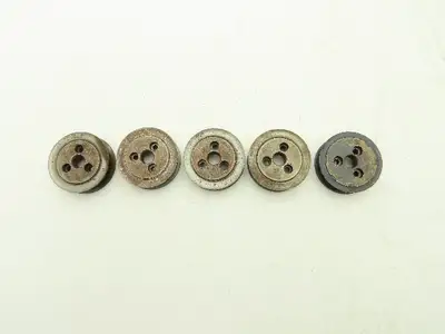 Timing Pulley 3/8" Pitch 18 Tooth 1/2" W 1/2" Bore Lot of 5