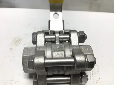 T.C.I 3 Piece 1/2″ Ball Valve 316 Stainless Steel 1000 WOG – 083