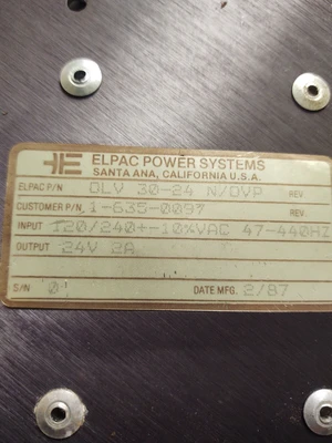USED ELPAC OLV3024NOVP