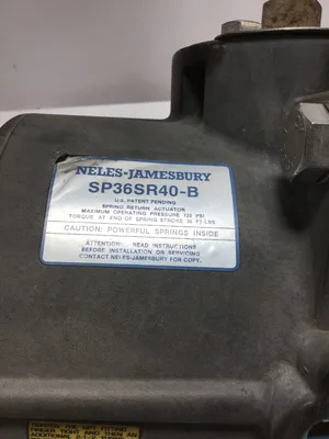 Jamesbury SP36SR4-B Spring Return Actuator 125 PSI