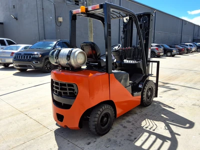 Used 2022 HANGCHA 5,000LBS CAPACITY, PNEUMATIC TIRE Internal Combustion Forklifts: Pneumatic Tire Michigan US | Miedema Asset Management Group #1263958