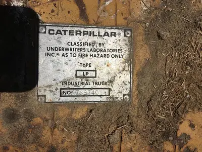 USED CATERPILLAR T30D 3,000 LB PROPANE FORK-LIFT