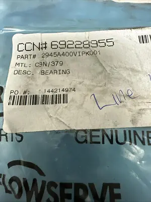 Used FLOWSERVE 2945A400VIPK001 Bearings Ohio US | Surplus Asset Holdings #1247496