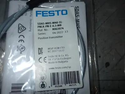 New | in-Stock FESTO SDASMHSM401LPNLKPNE0.3M8 Transducers Ohio US | HGR 24 #1069660