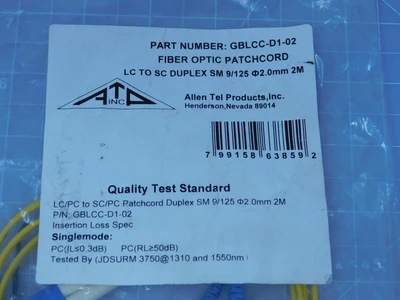 New | in-Stock ATP _UNKNOWN_ Fiber Optics Texas US | OCO Industrial #1724732