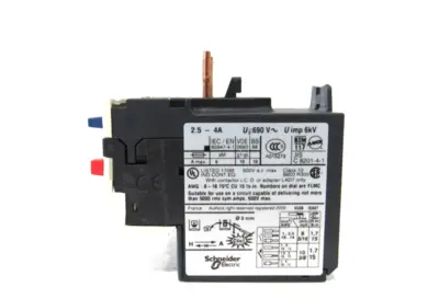 NEW TELEMECANIQUE LRD08 OVERLOAD RELAY