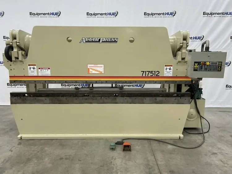 Used 1997 ACCURPRESS 717512 Press Brakes Georgia US | The Equipment Hub #802655