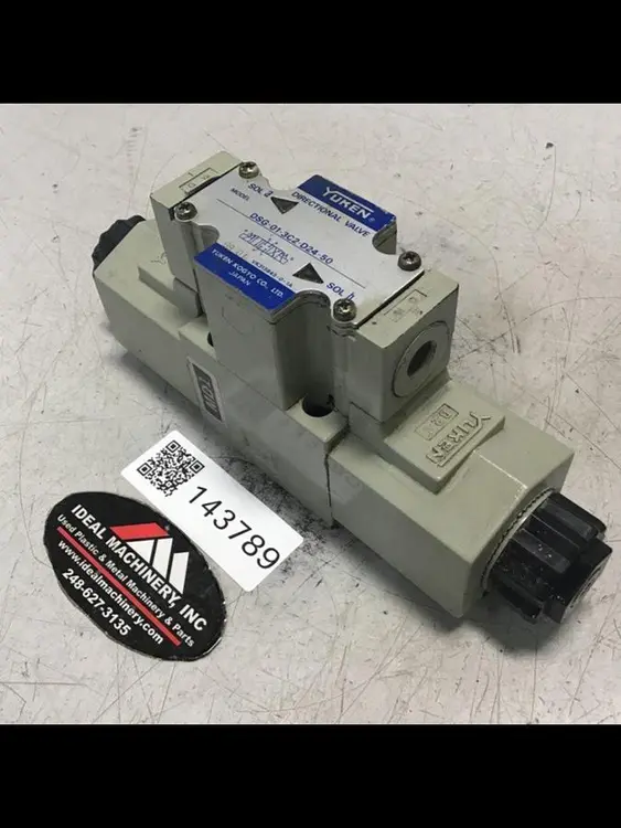 Used YUKEN DSG-01-3C2-D24-50 Valves/Fittings Michigan US | Ideal Machinery #607617