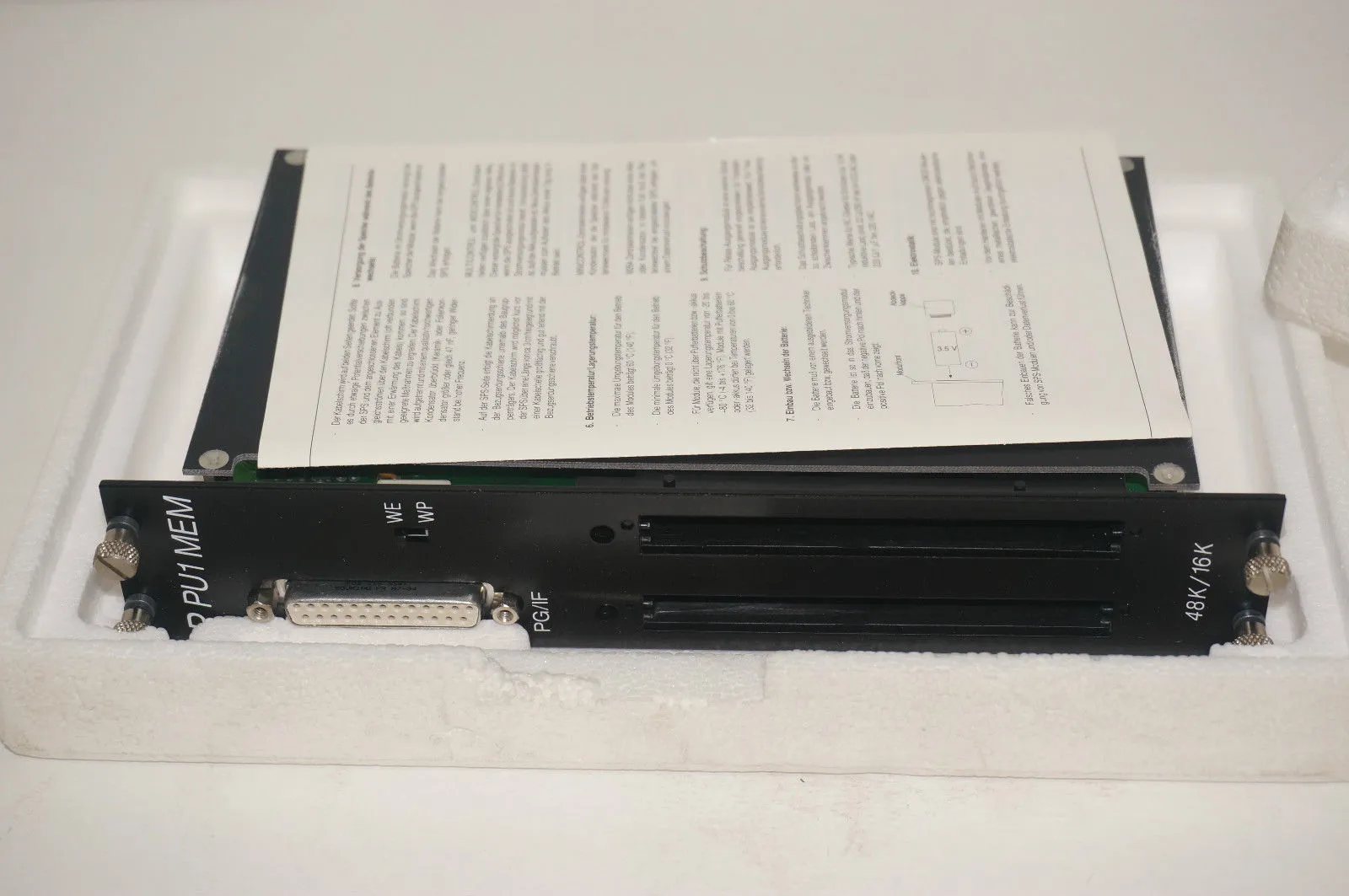 NEW B&R ECPMEM-1 PROCESSOR MODULE REV. 11.14 ECPMEM1