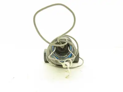 Omega FP-5600 Paddlewheel Flowmeter Low Flow Sensor 1" PVC Tee Fitting FP-5310M