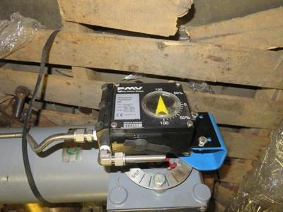 Neles Jamesbury 10"-150  model 5150 Ball Valve with Pneumatic Actuator , Unused