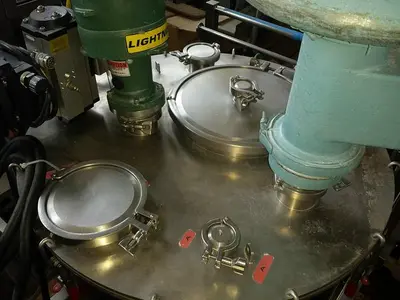 Tank, 55 Gallon, 316 Stainless Steel, 30" x 18", Agitated, FT/CB, Solvent, #S739052