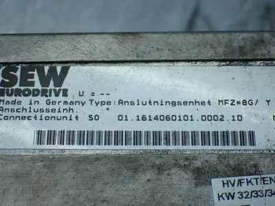 Used SEW EURODRIVE MQD32A/MM30D/Z38G0/AGB3 Variable Speed Drives Ohio US | HGR 24 #838788