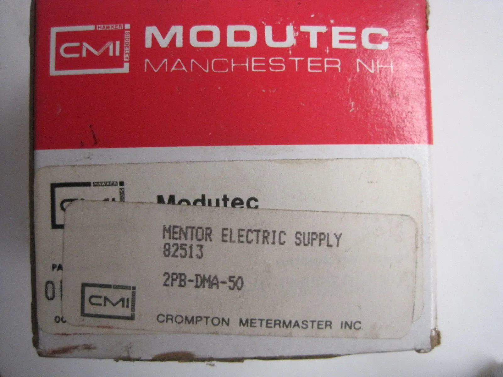New Modutec 2PB-DMA-50 Panel Meter 82513 2PBDMA50