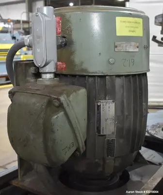 Used Myers Tri-Shaft Disperser-Mixer-Emulsifier – 36” Diameter, Hydraulic Lift, Refurbished