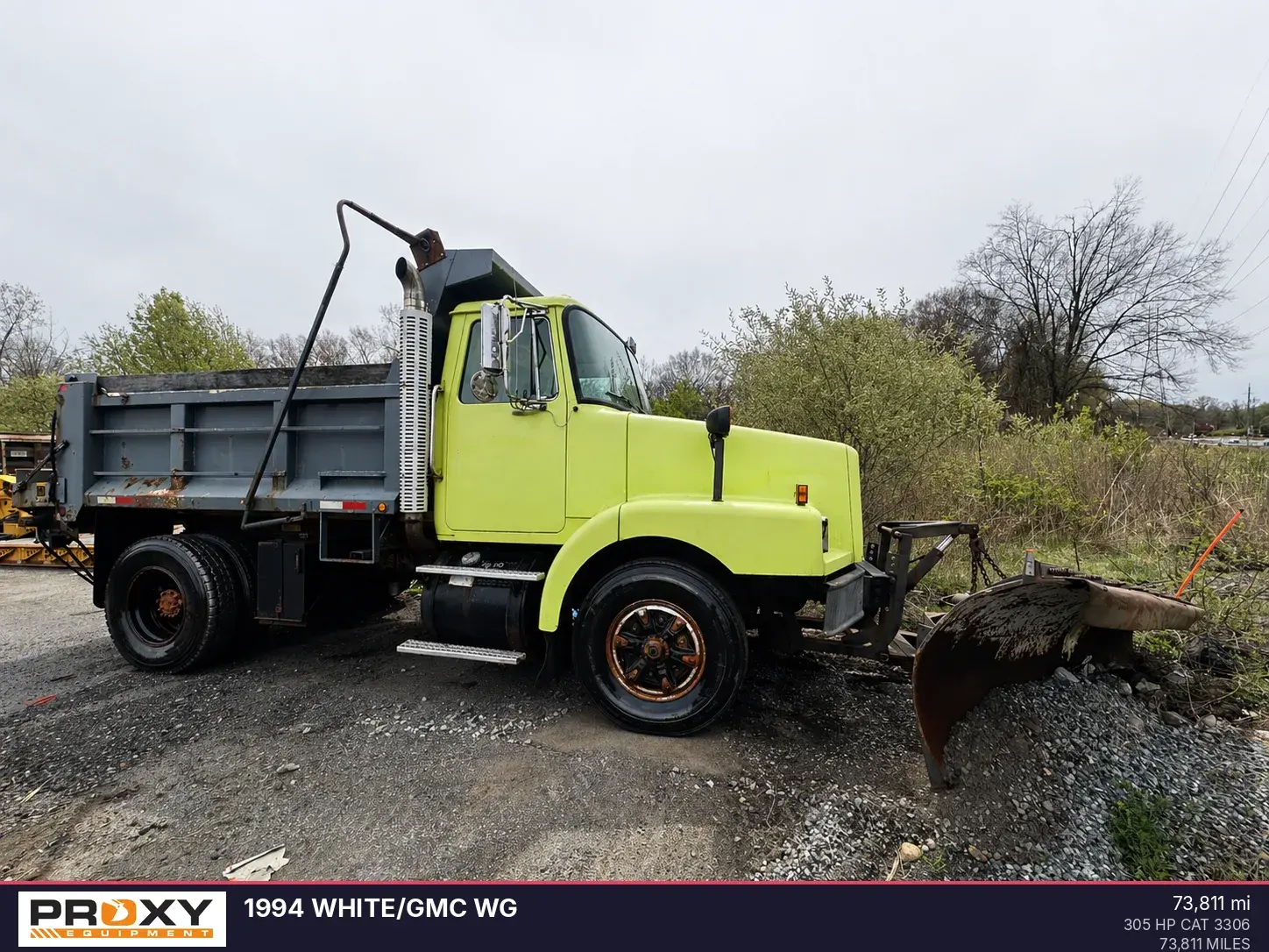 Used 1994 WHITE/GMC WG Dump trucks New Jersey US | Proxy Equipment #1388695