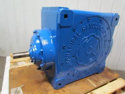 Mechanical Handling Systems 5MHD Right Angle Gear Reducer Gearbox 115.2:1 Ratio