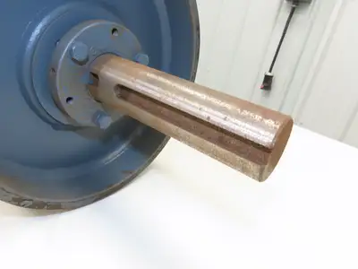 Conveyor Flat Lagged Drive Pulley 8"x 29"W  1-7/16" Shaft