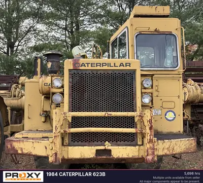 Used 1984 CATERPILLAR 623B Scrapers Louisiana US | Proxy Equipment #1380658