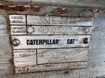 USED CATERPILLAR G3516SITA