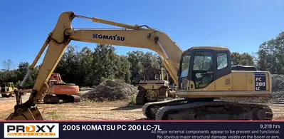 Used 2005 KOMATSU PC 200 LC-7L Excavators North Carolina US | Proxy Equipment #1380726