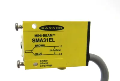 NEW BANNER ENGINEERING SMA31EL MINI BEAM 26059