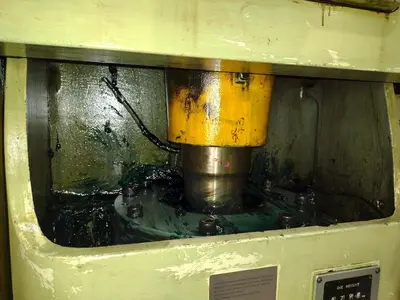 220 TON AIDA MODEL #NCI-200(2) GAP FRAME PRESS, 12.59" STROKE: STOCK #22210