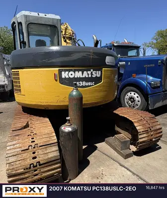 Used 2007 KOMATSU PC138USLC-2EO Crawler Excavators New York US | Proxy Equipment #1388829