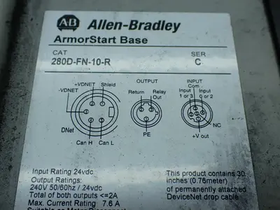 USED ALLENBRADLEY 280DFN10R