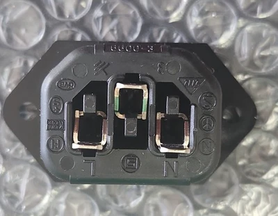 🆕️ Outlet Panel Mount 15A 250V 3-Prong Socket 6600-3 ||🇺🇸 SHIPPED!