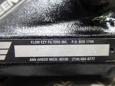 Flow Ezy Filters Inc. Y6 149F3 15 Inline Filter Valve 3/4" NPT Used