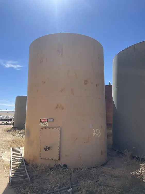 Used 1982 AREA TANKS 300BBL VERTICAL TANKS Vertical Single Wall Tanks US | Bx Tank Supply #1094704