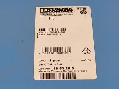 NEW PHOENIX CONTACT VS-CT-RJ45-H