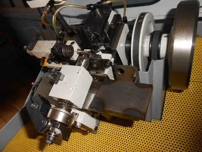 8592-100 MCA Single Curb Chain Making Machine, Model RP006, S/N: 135