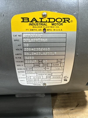 NEW Baldor JPM3711T