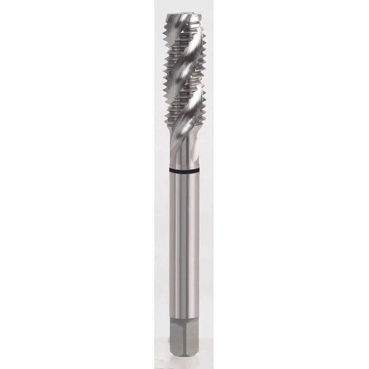 YG 5-44 HSS-EX Spiral Flute Tap 3 Flute H2 Modified Bottoming Black Ring Tap