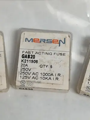 New | in-Stock MERSEN GAB-20 Miscellaneous Equipment (Electrical & Power) | Surplus Asset Holdings #1195180
