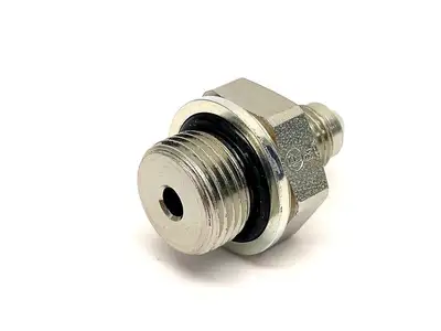4-6F4OMXS | Parker 4-6F40MXS 37 Degree Flare Tube Fitting 1/4" Tube OD 3/8"-19 Thread 6 PACK - New