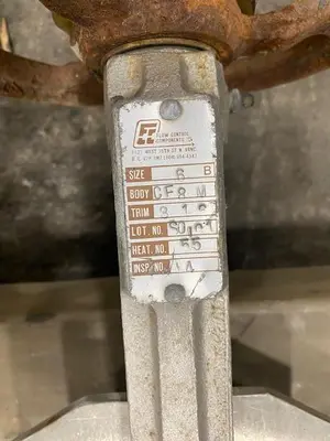 USED DEZURIK KNIFE GATE