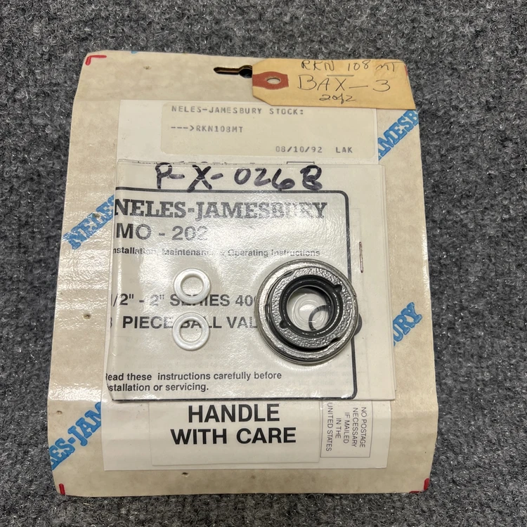 New | in-Stock Neles Jamesbury RKN108MT Pump & Valve Parts California US | Davliegogo LLC #1708408