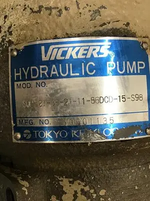 USED VICKERS SQP321-38-21-11-86DCD-15-S98