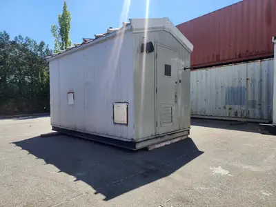 14'L x 8'W x 10'-2.5"H Shed