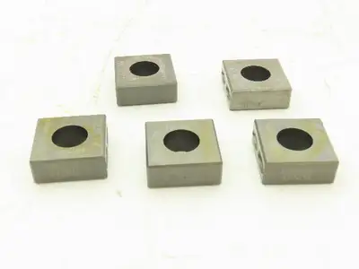 TKM 72236 20mm x 20mm x 8mm 10mm ID Chamfered Edges Lot of 5