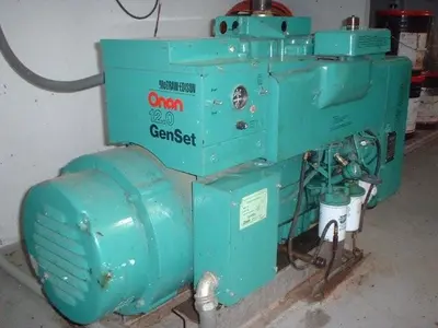 500 KW Hydro-Electric Generating System; MFG 1985 by Teledyne / Kato / XTEK
