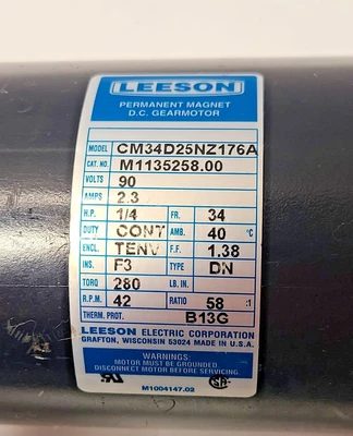 Leeson _UNKNOWN_ Gearmotors | Amiron Machinery (3)