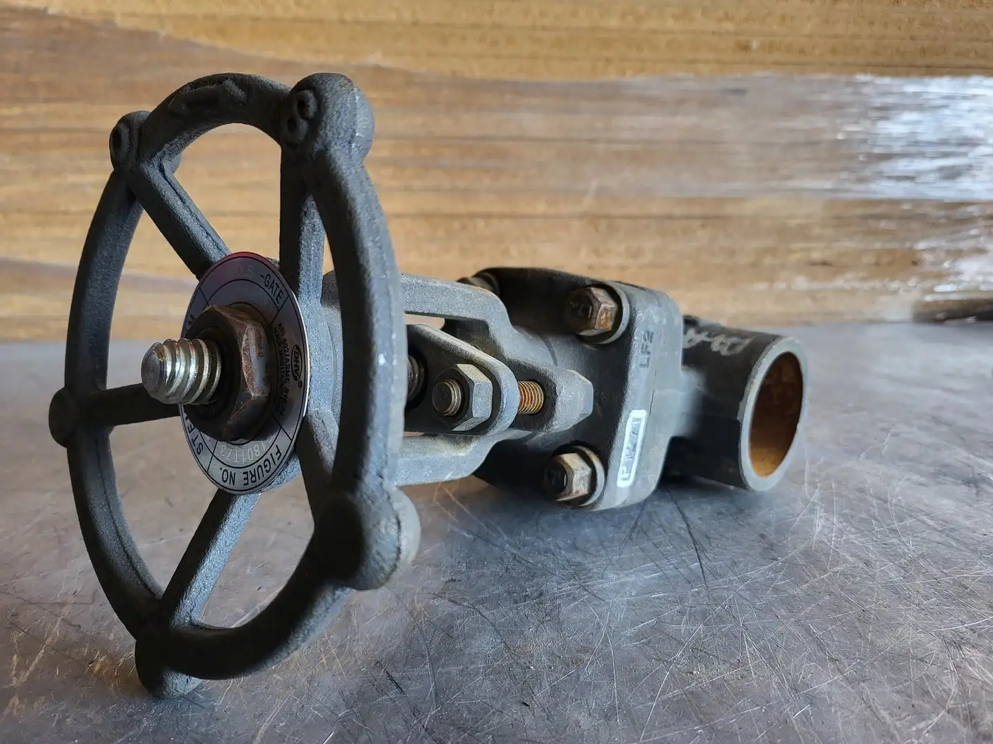1 1/2" Class 800 Gate Valve B16.34