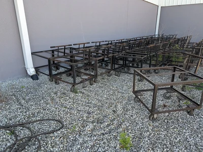 (6) Material Carts